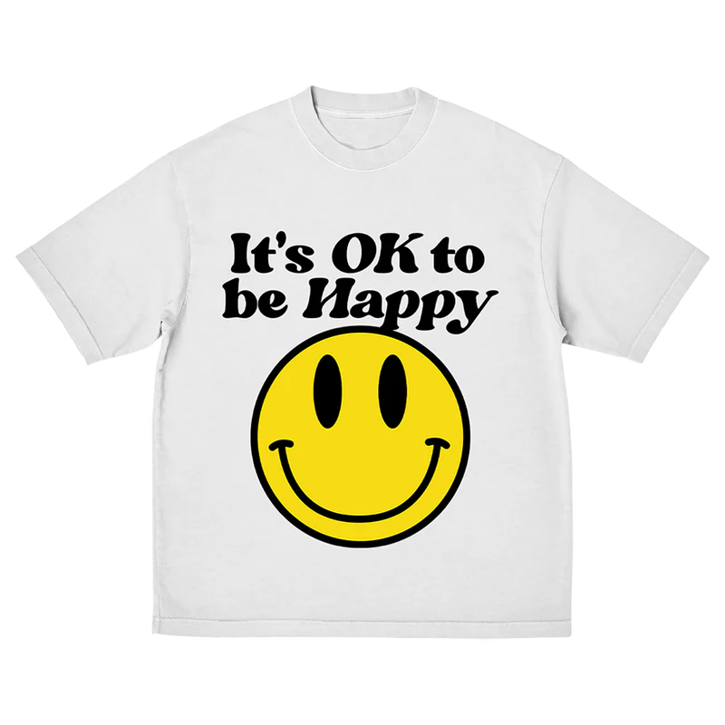 DJ Khaled - It's Ok To Be Happy White Tee