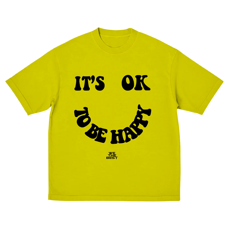 DJ Khaled - It's Ok To Be Happy Gold Smile Tee