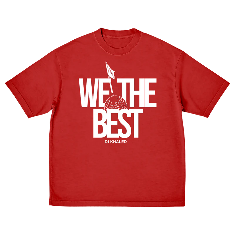 DJ Khaled - We The Best Red Golf Ball Tee